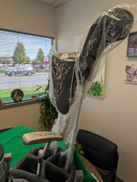 Henry Griffits - Two Junior Putters & 1 Junior Driver